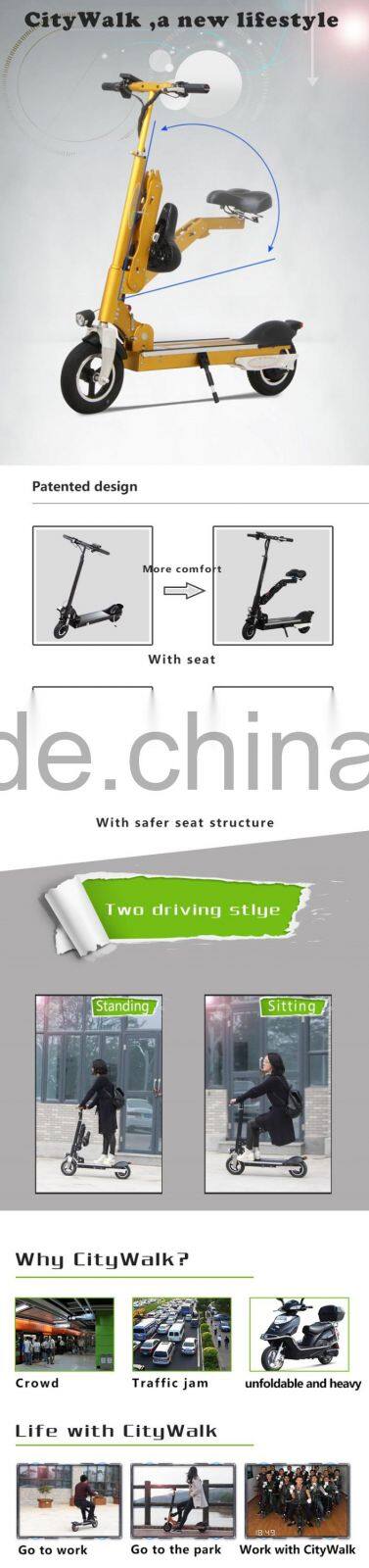 new design Foldable electric bicycle T7