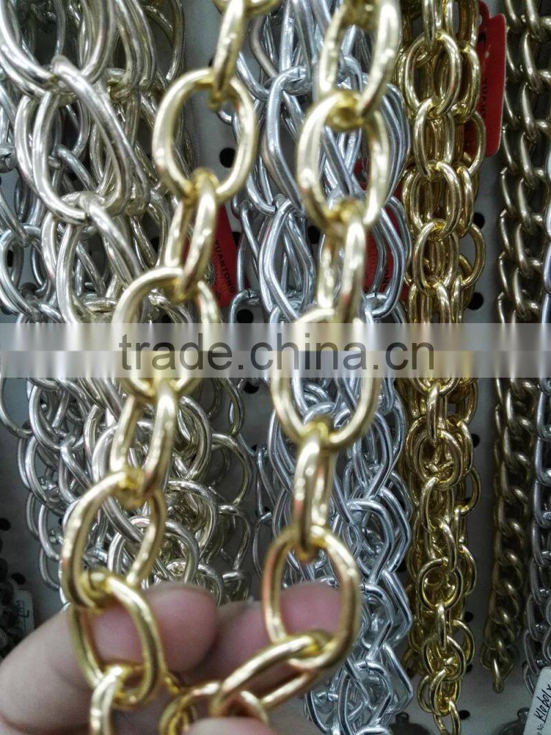 NBD Fashion clothing metal decorating neck chain,shoes chains, custom made chain