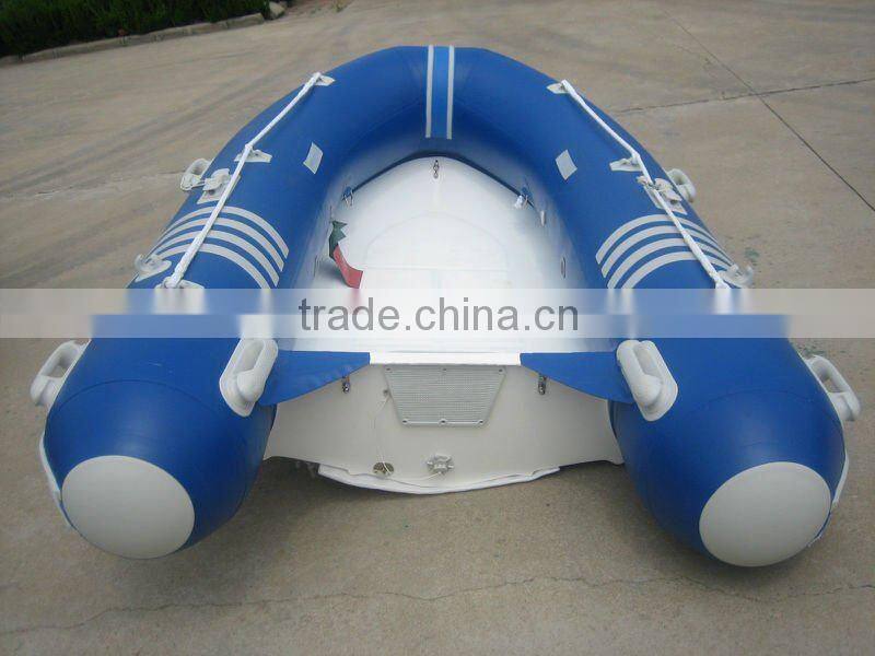 (CE)optional floor size PVC material folding boat