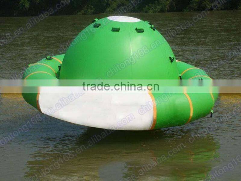 Summer Water Park Aqua Floating Rotating Saturn