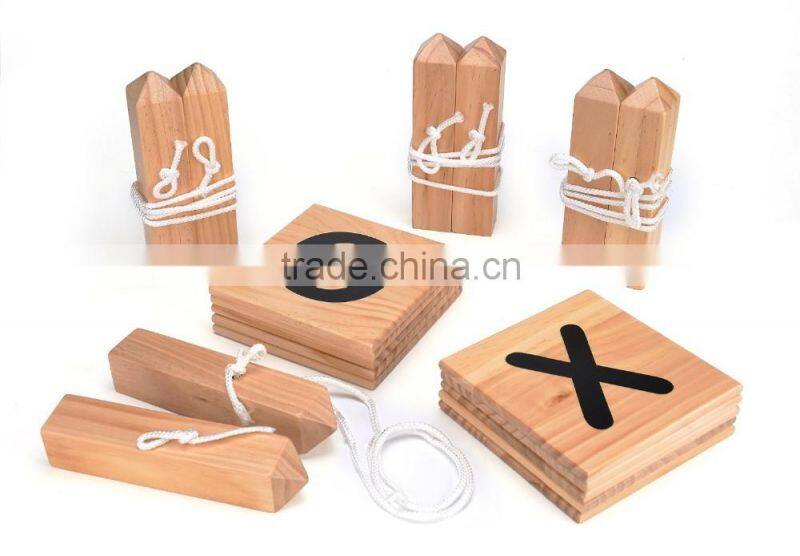 Wooden toy tic tac toe naughts and crosses