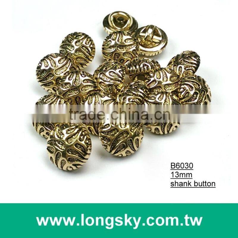 (#B6046/13mm) cloud pattern small shank buttons for stylish garment