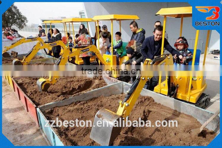 Best Selling 360 toy children mini excavator, Amusement park rides kids, electric mini excavator