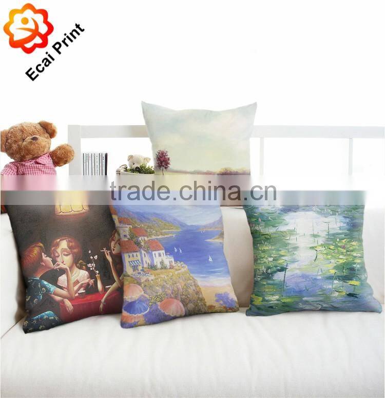 High quality 18x18 inch custom printed pillowcase