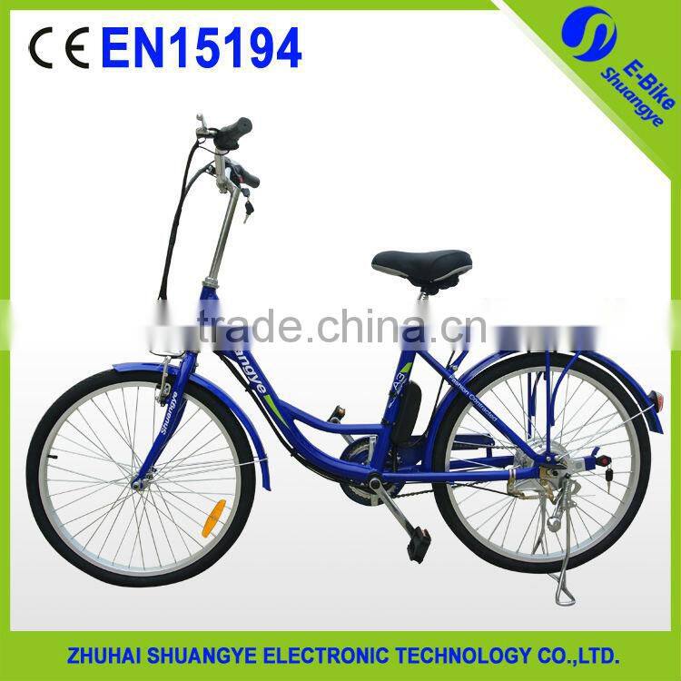 Factory Price single speed electric bicycle 24 inch