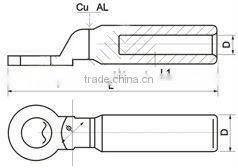 Cable Lug DTL2 series/waterproof ANT UV terminal