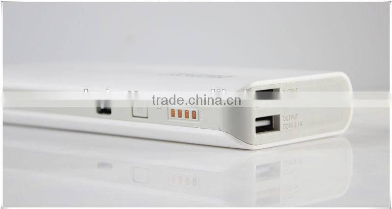 mobile phone portable universal external battery power bank 6800mah