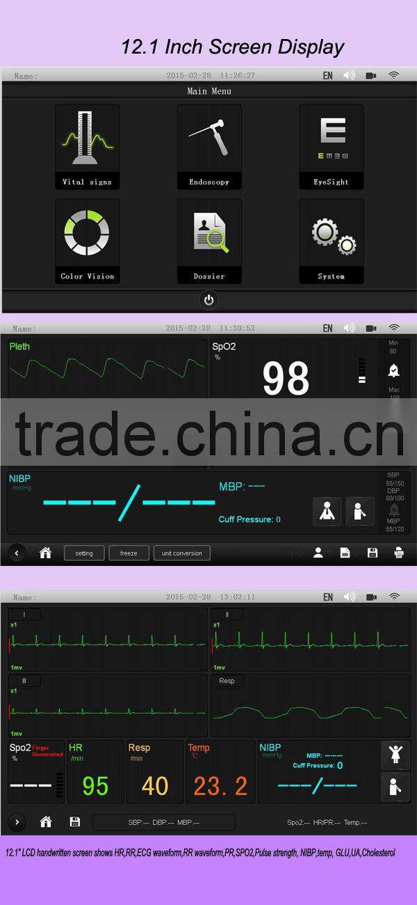 KT-BG2000A ent diagnosis system with CE