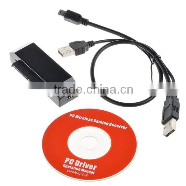 New Black USB HDD Hard Drive Transfer Data Sync Cable Kits for Xbox 360 Slim