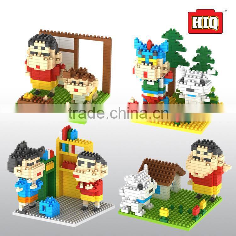 HIQ plastic DIY education puzzle Diamond building block