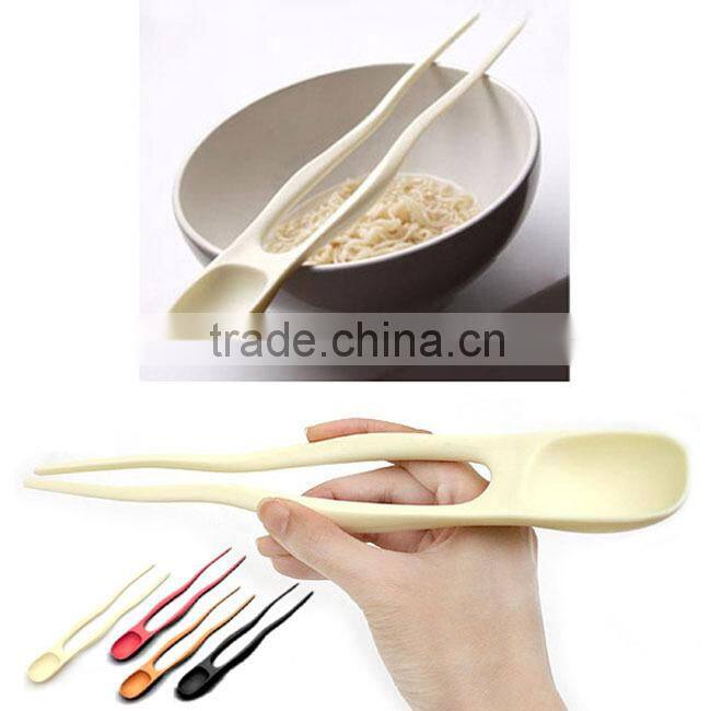 Plastic wedding gift chopsticks spoon Chopstick Whoesale