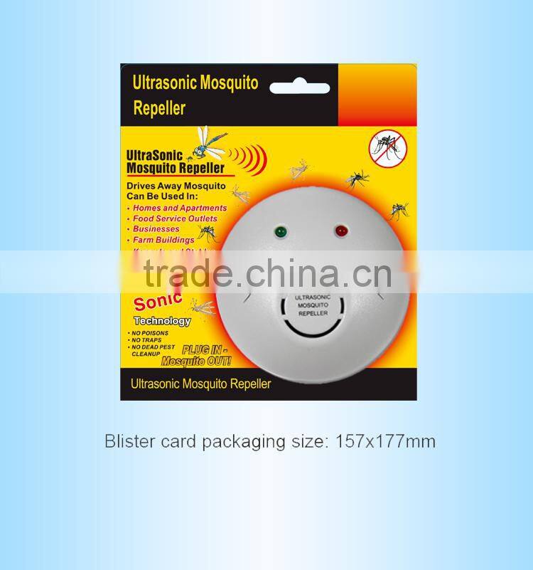 Three frequency mosquito repellent