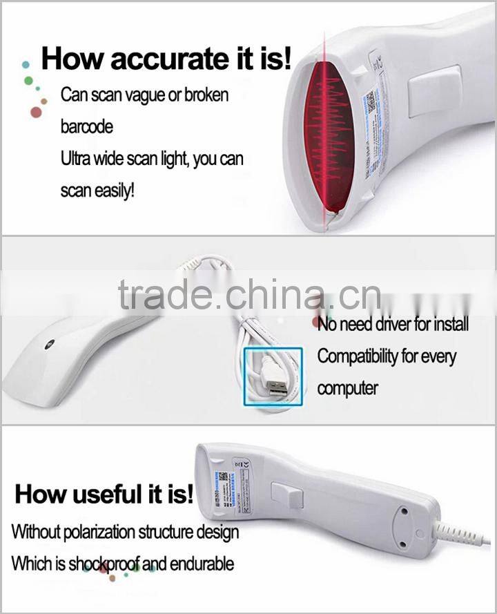 Factory Price CCD Barcode Reader IPBS027