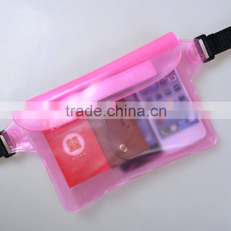 2015 Fashion PVC Waterproof Waist Bag from China Factory