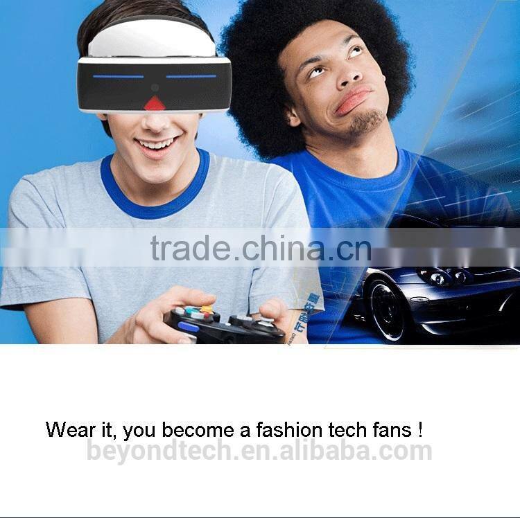 HICCOO 90" 1080P smart glasses,Video Glasses Eyewear , Mobile Theater, With wifi, bluetooth, game pad