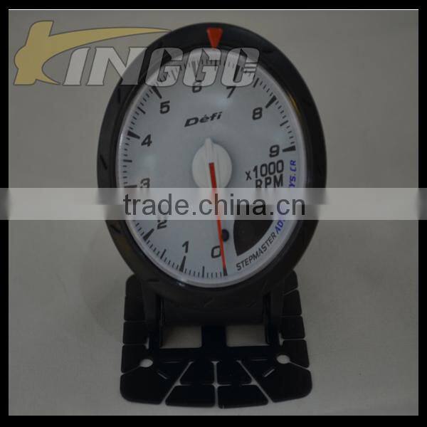 60MM Advance CR Series Gauge White Face Auto Meter