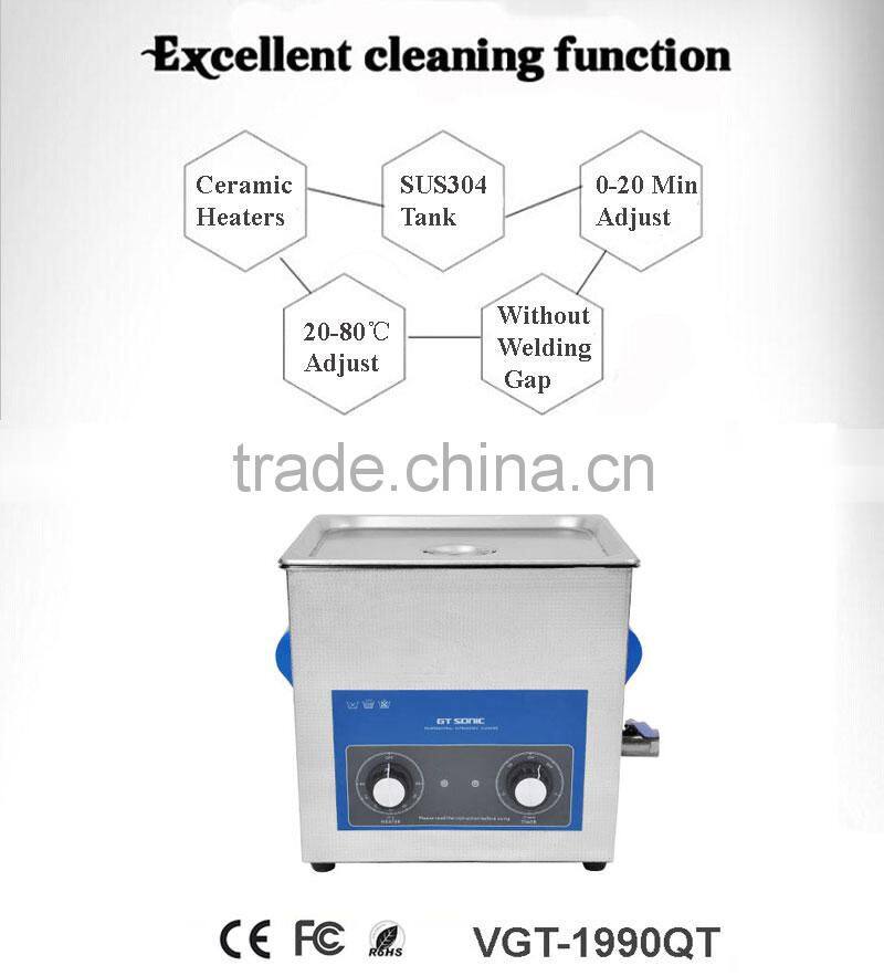 GT SONIC Motor part Ultrasonic Cleaner manufacture VGT-1990QT