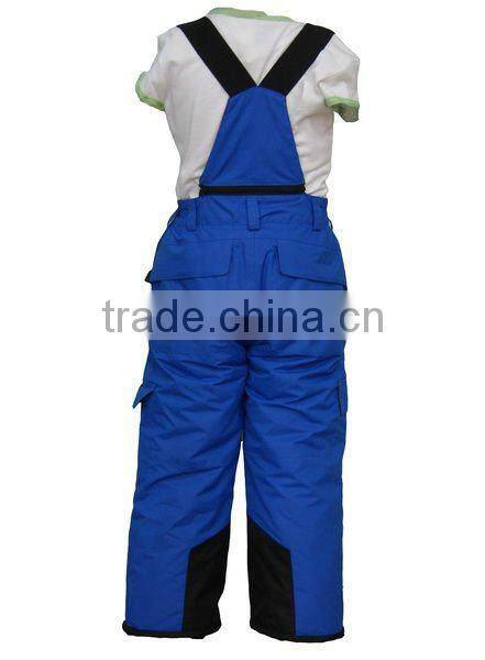 Children Seam-taped Padded Ski Pant with Inner Snow Cuffs