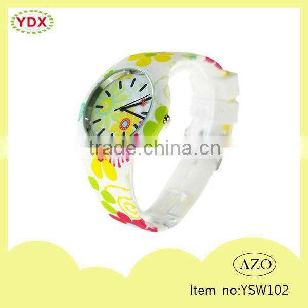 Cheaper sale in bulk silicone advertising promotion watches