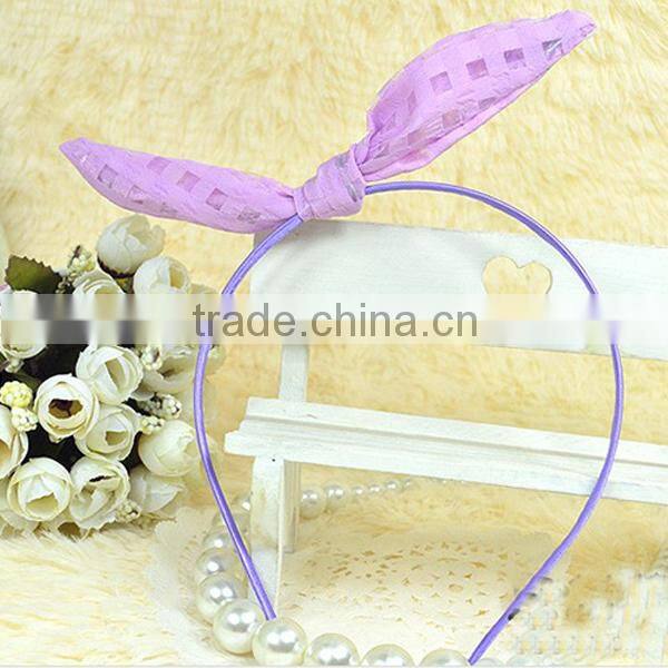 metal fabric rabbit style girls colors alice band