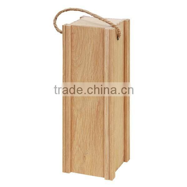 Made in china paulownia 2 bottles wooden wine gift box for sales