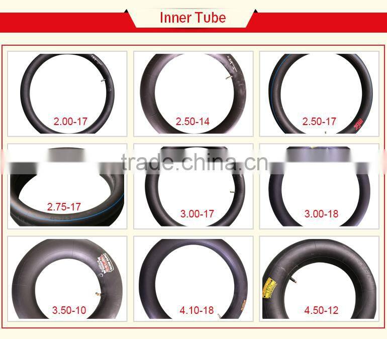 Double Road Butyl Rubber 3.25-16 3.50-16 inner tube with good service before on and after sale
