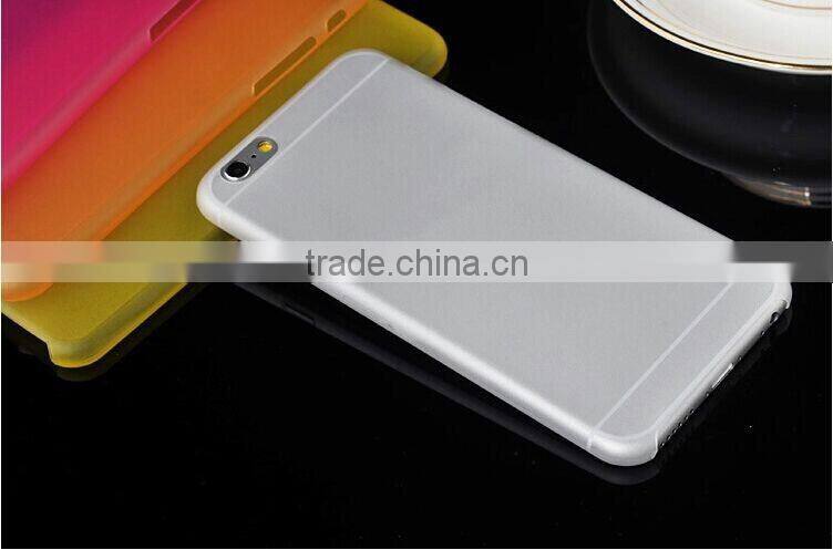 For Apple iPhone 6 Hot Sell 0.3mm Ultra Thin Matte Back Cover Case