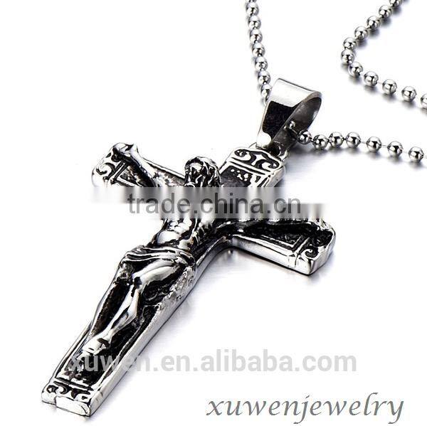 2016 new model high quality stainless steel tribal cross pendant