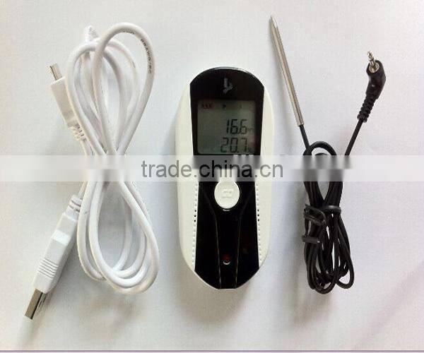 controller digital temperature humidity/single use temperature data logger THC-4