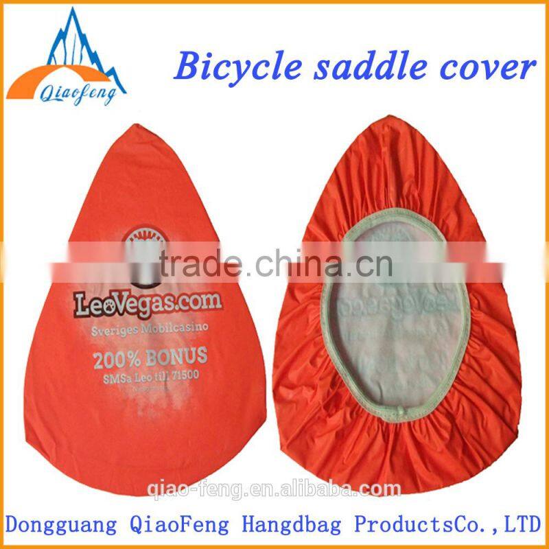 Custom Gel Silicone comfortable breathable bicycle seat cover / bike saddle pad