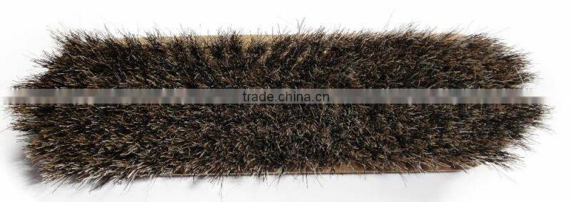 Promotional wooden horse hair brush