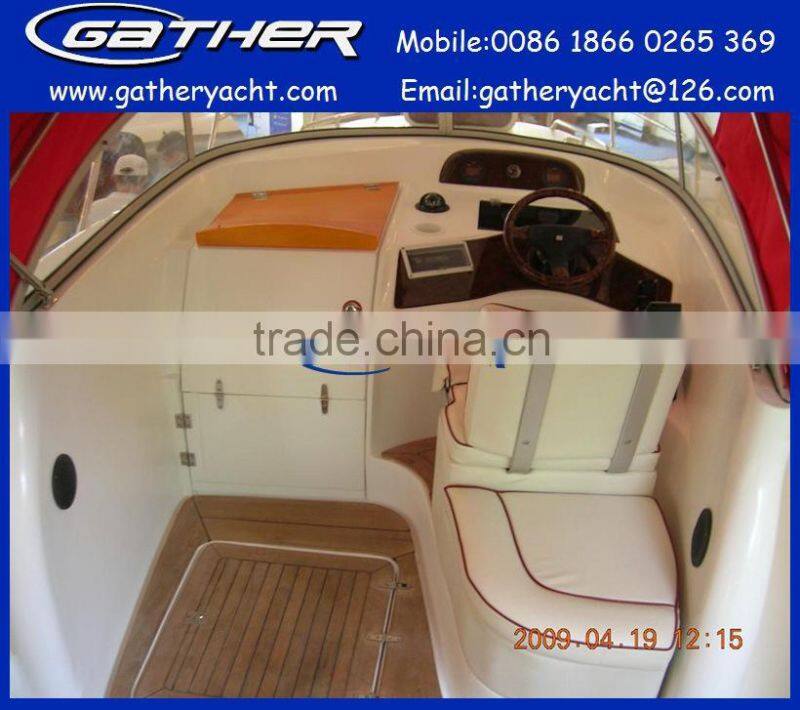 hot sale 7m walkaround fishing cabin boat