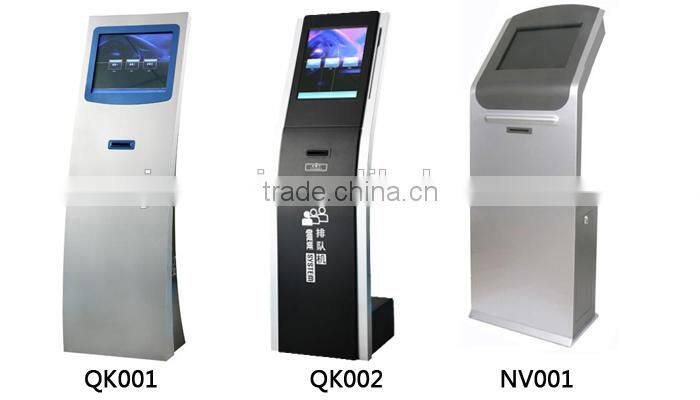 Automatic queue management system ticket dispenser machine system