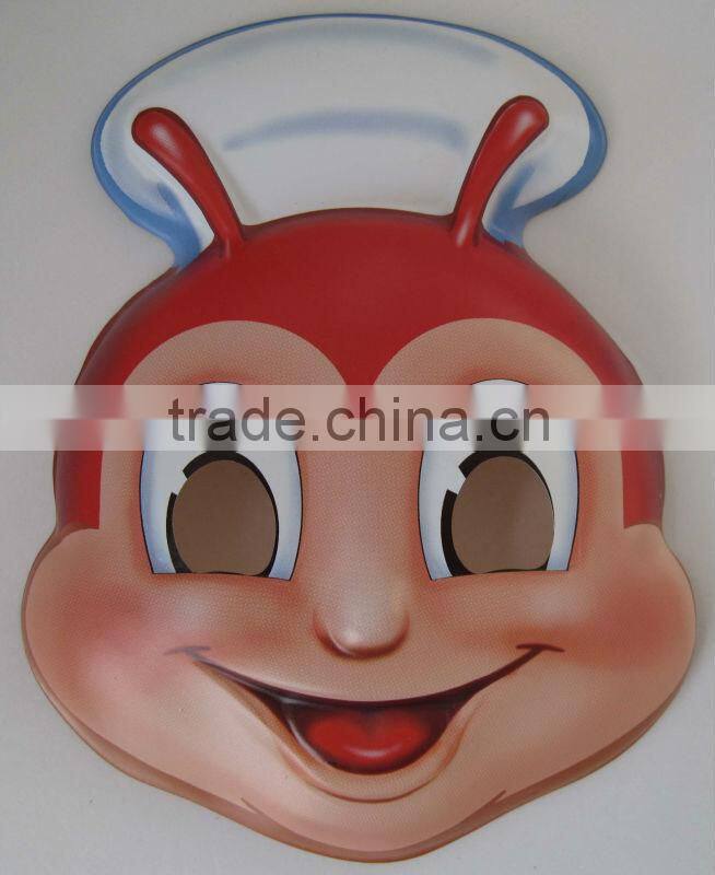 Cute Cartoon Kids Plastic Party Face Mask