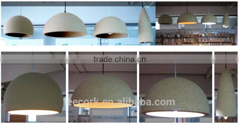 cork lamp shade