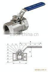 flanged ball valve