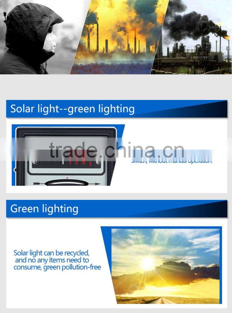 Smart Time Microwave Control 12V 10W 15W Outdoor IP65 Waterproof Sensor Solar LED Flood Light