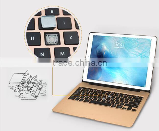 High Quality Fashion 7 color Backlit Wireless Bluetooth Keyboard With LED backlit keys For Ipad Pro