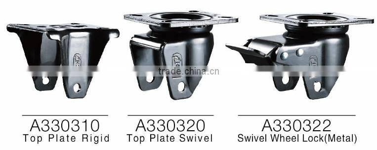A3 Series Swivel Total Lock PA Caster Extra Heavy Low Gravity Caster