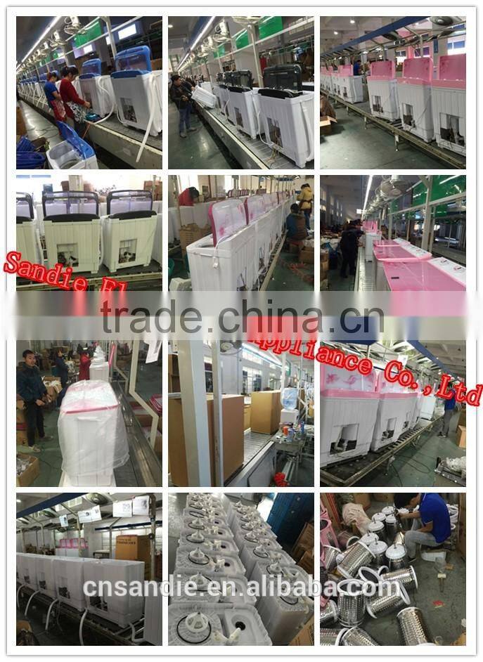 clothes spin dryer with single