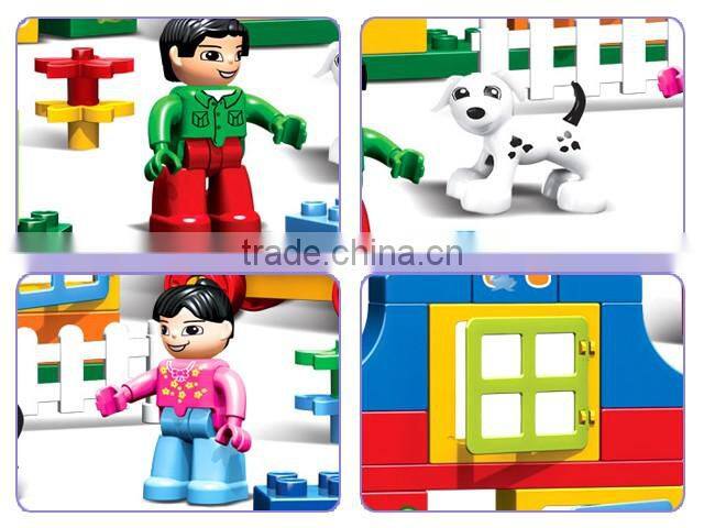 Big Barreled Alphabet Blocks Toy 70PCS Large Particles Children's Educational Enlightenment Block Toys