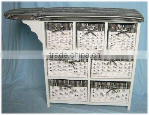 multi fuction wooden ironing table