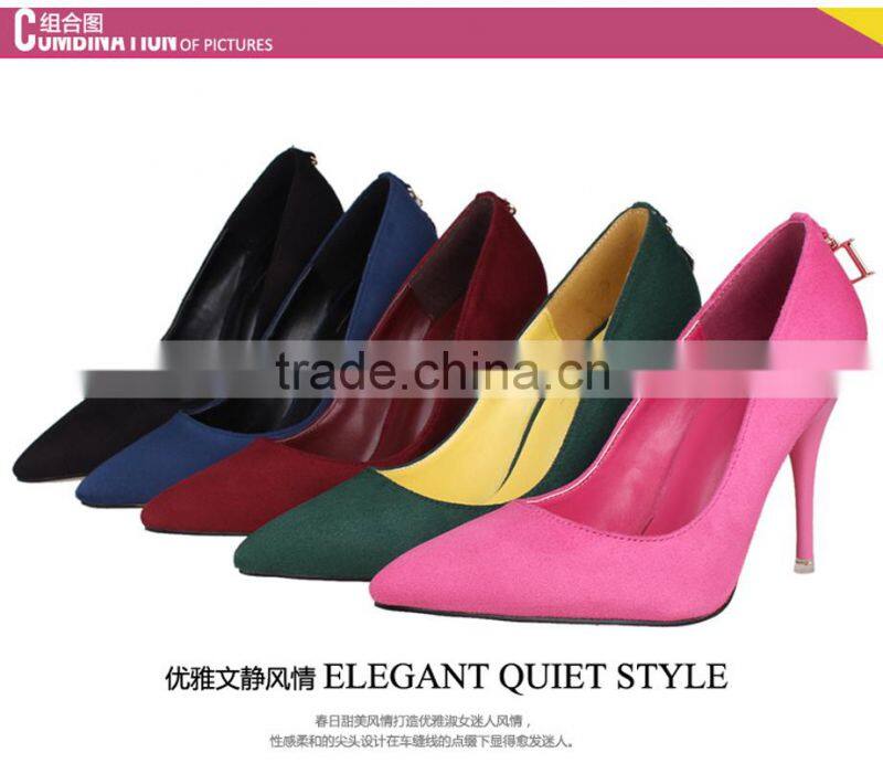 2015 Sexy Elegant Female High Heels Women Pumps Shoes Brand New Design Dress Shoes