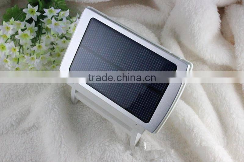 Fast charging mobile solar charger 10000mah portable power bank