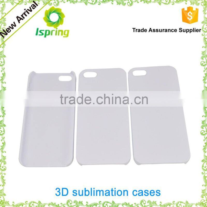 3D sublimation Plastic Phone Case, do print by yourself, Sublimation Mobile Phone Cover for iPhone 6/6S