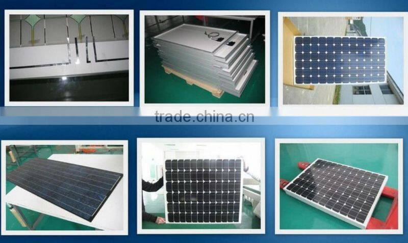 Solar street LED light solar panel 80W solar module 250W 300W poly and mono solar panel system PV module plant 1MW 3MW 5MW