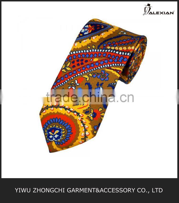 paisley silk stylish neckties
