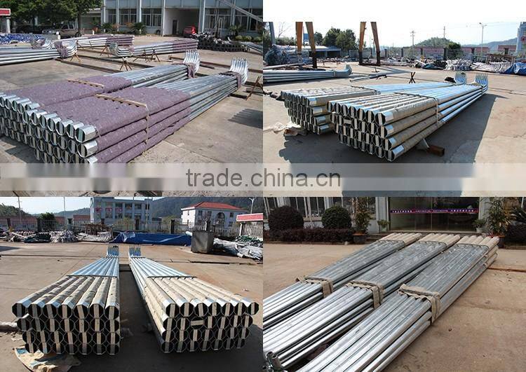 12m street light pole steel flag pole lighting pole