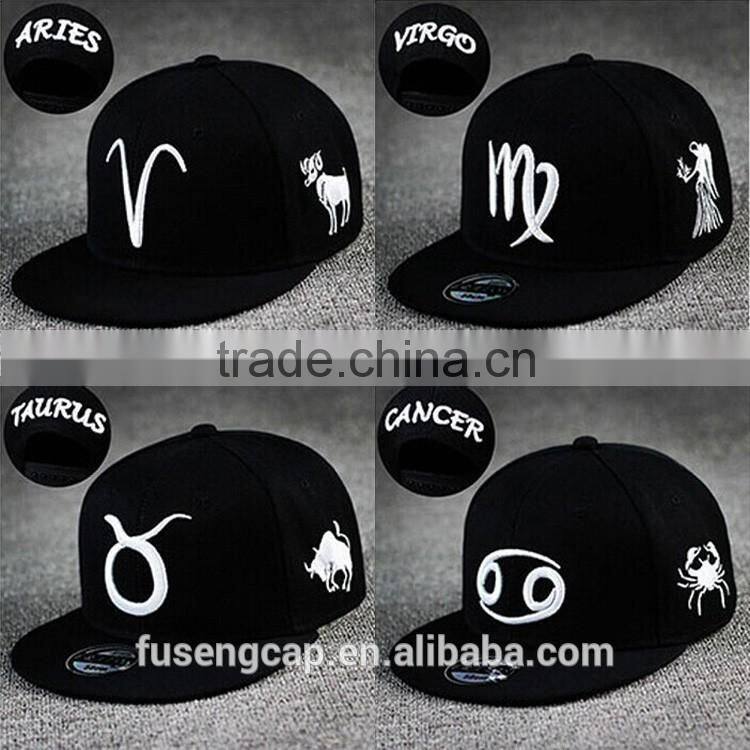 china supplier 12 zodiac sign classic caps