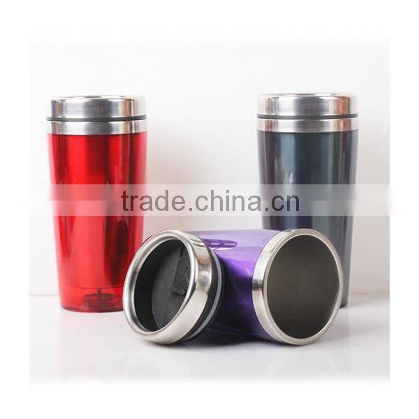 16oz Double wall paper inserted stainless steel travel mug/custom printed travel mugs